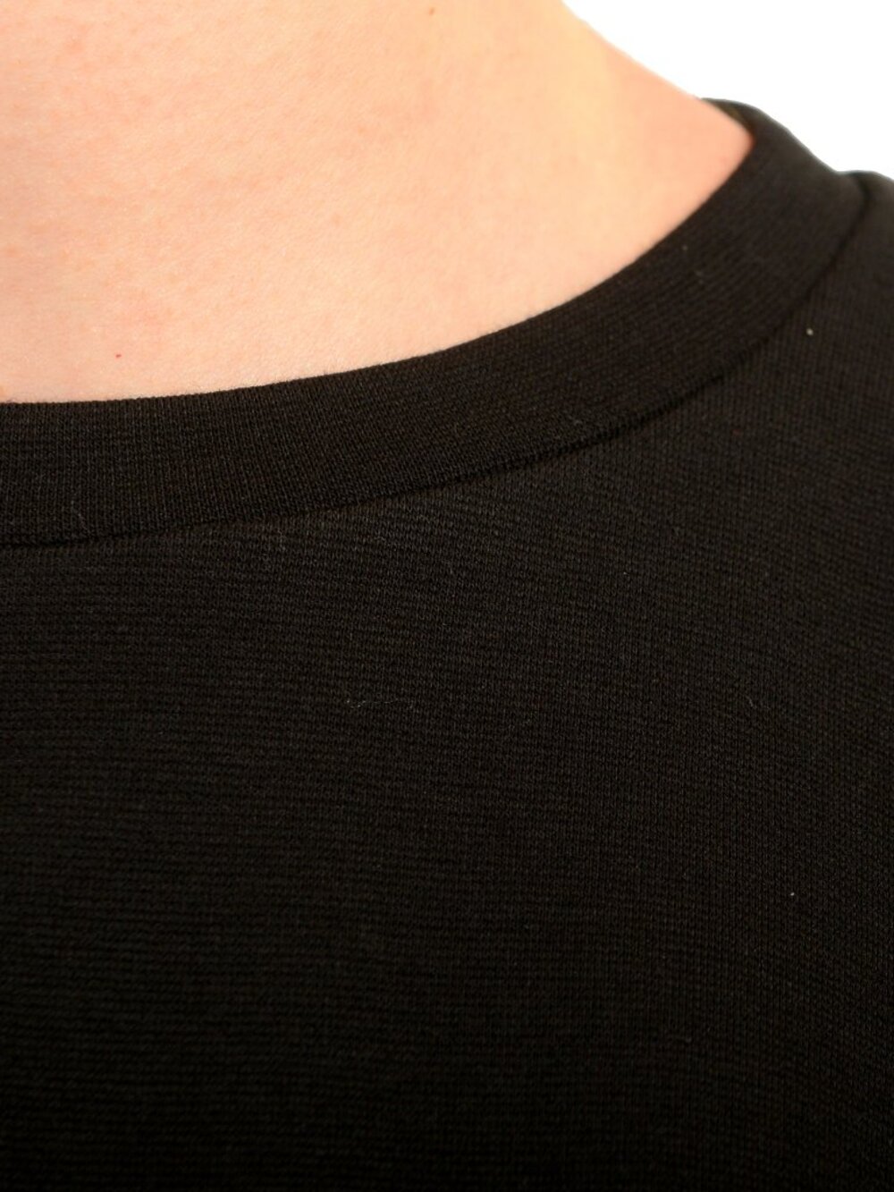 Scuderia Ferrari Women's Black Mix Cotton Cropped Top Shirt US M IT 42 - Picture 4 of 6
